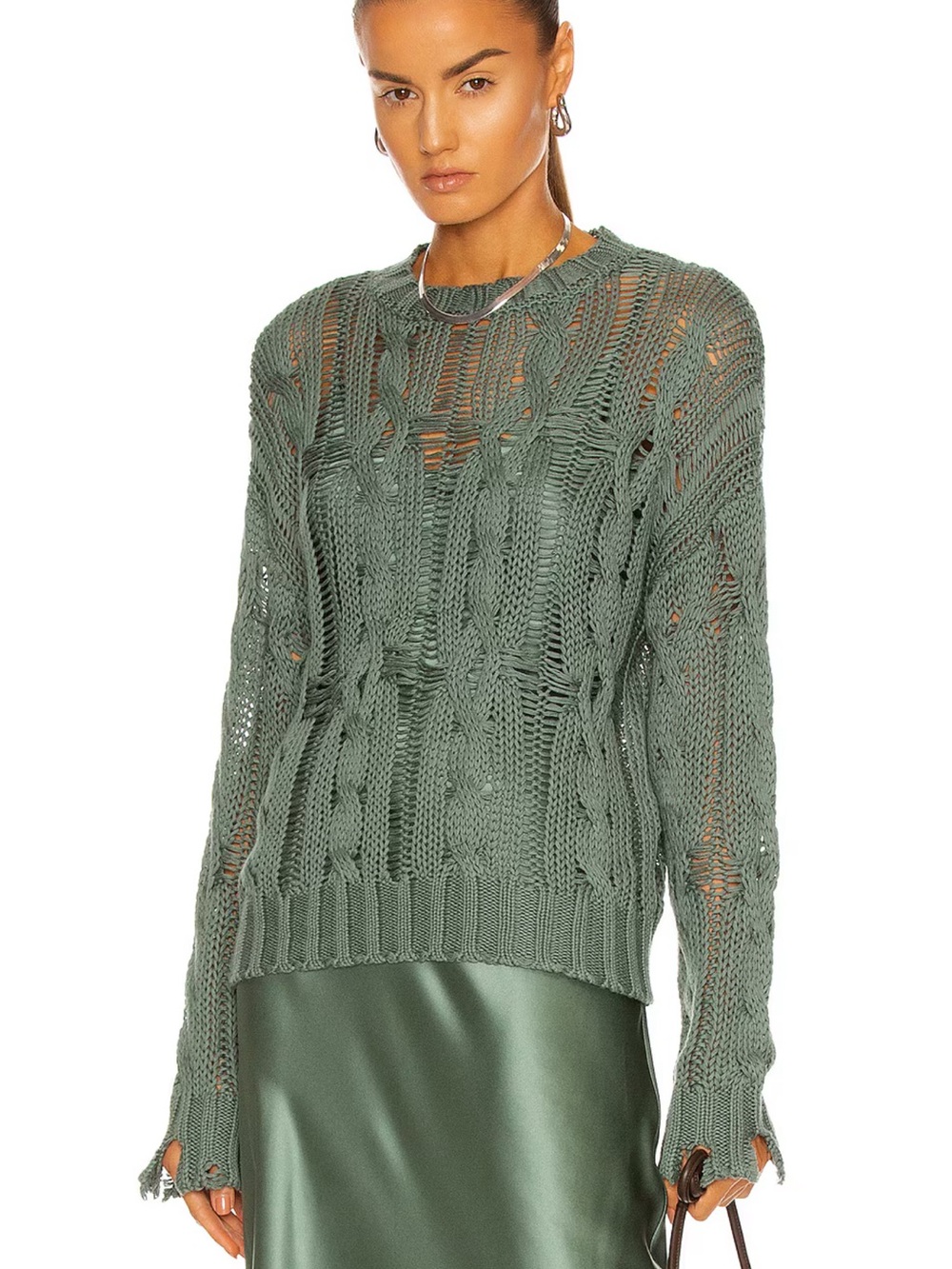 SABLYN Mitzi Sweater Cashmere Silk Cotton Blend